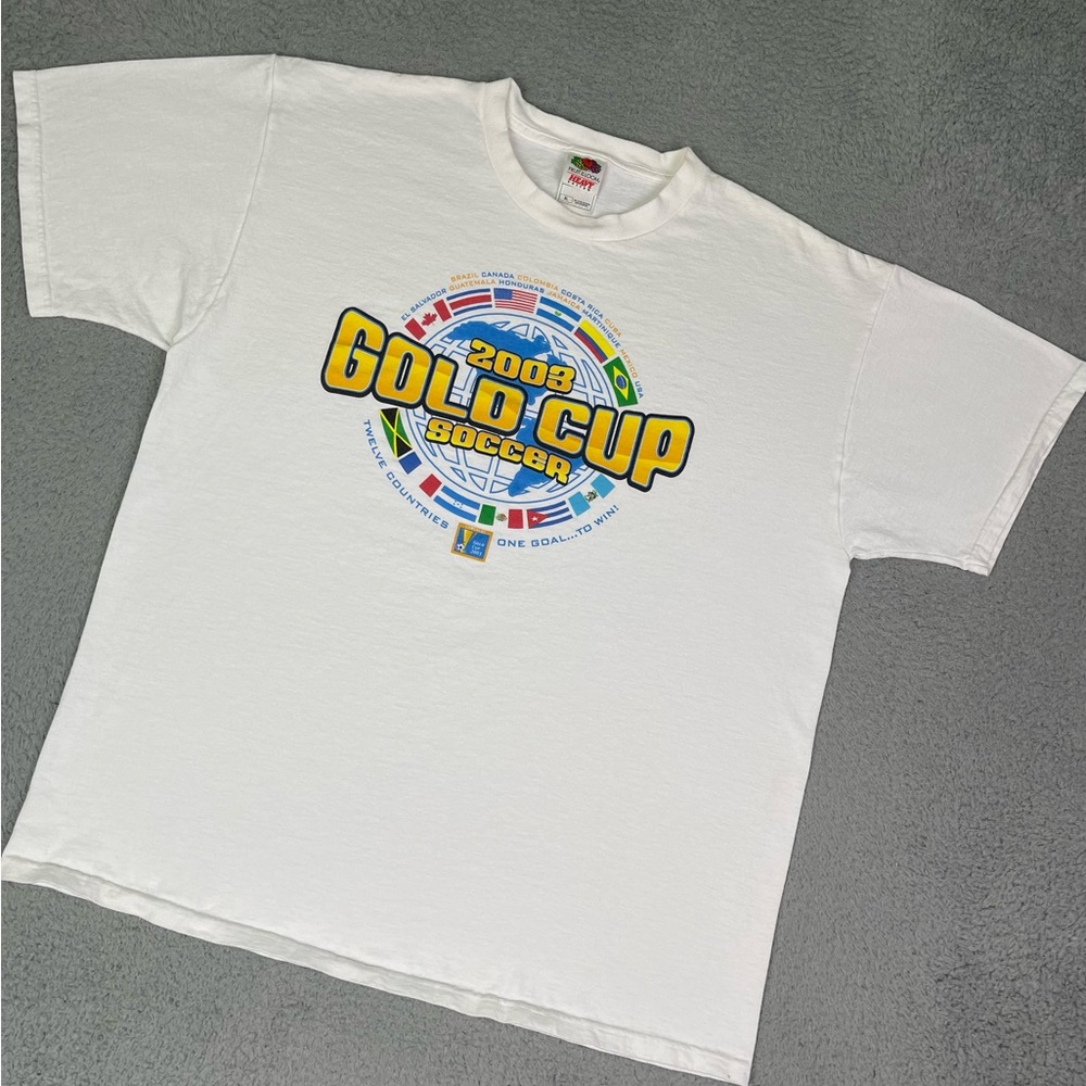 Vintage 2003 Gold Cup soccer T-shirt